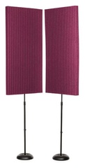 Auralex 3-inch ProMAX v2 24x48 inch Stand-mounted Acoustical Panel 2-pack - Burgundy