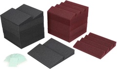 Auralex Streamer Starter Kit Acoustical Treatment Package - Burgundy