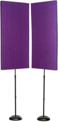 Auralex 3-inch ProMAX v2 24x48 inch Stand-mounted Acoustical Panel 2-pack - Purple