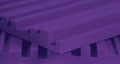 Auralex 2 inch Studiofoam Metro 2x4 foot Acoustic Panel 12-pack - Purple