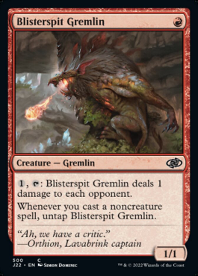 Blisterspit Gremlin