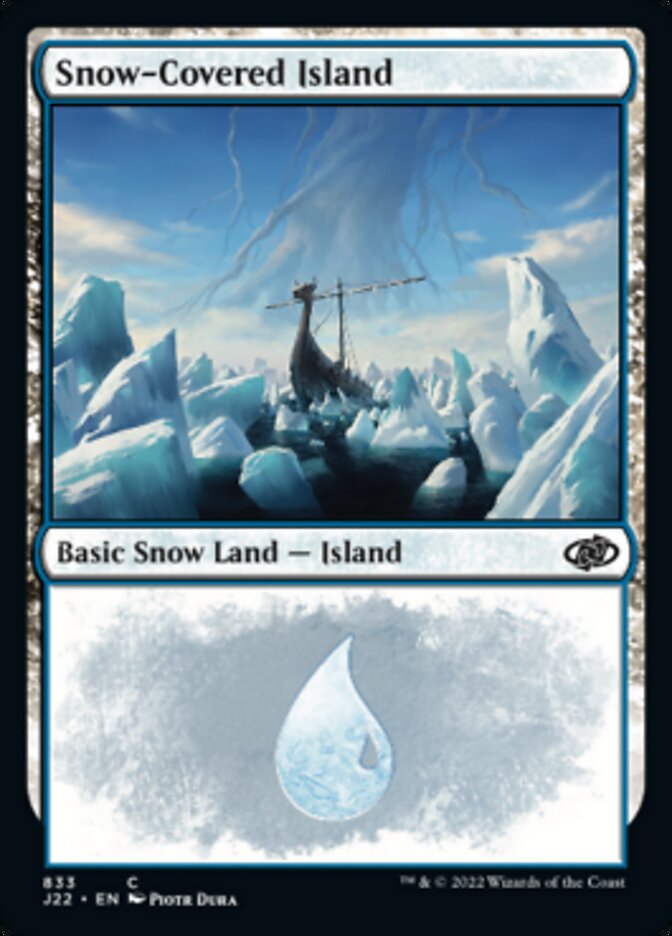 Snow-Covered Island