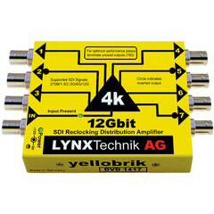 Lynx Technik AG 12G-SDI UHD 4K Distribution Amplifier (1:7)
