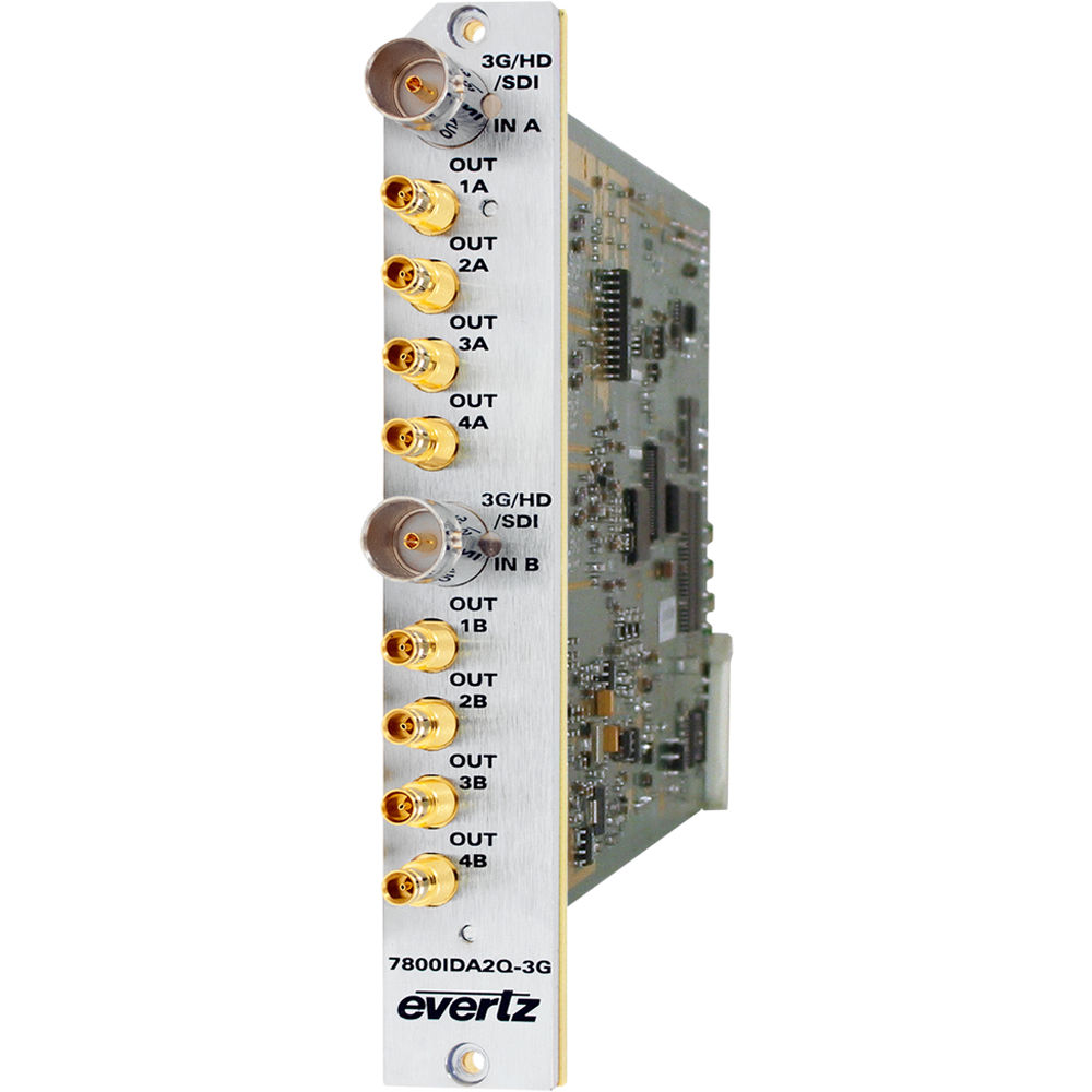 Evertz Microsystems 3G/HD/SD-SDI Intelligent Distribution Amplifier