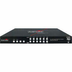 Avenview 4 x 1 HDMI Quad MultiViewer with Rotation, Chromakey, and Audio