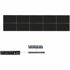 ProVideoInstruments VuMATRIX 5x2 Turn-Key 4K Video-Wall System