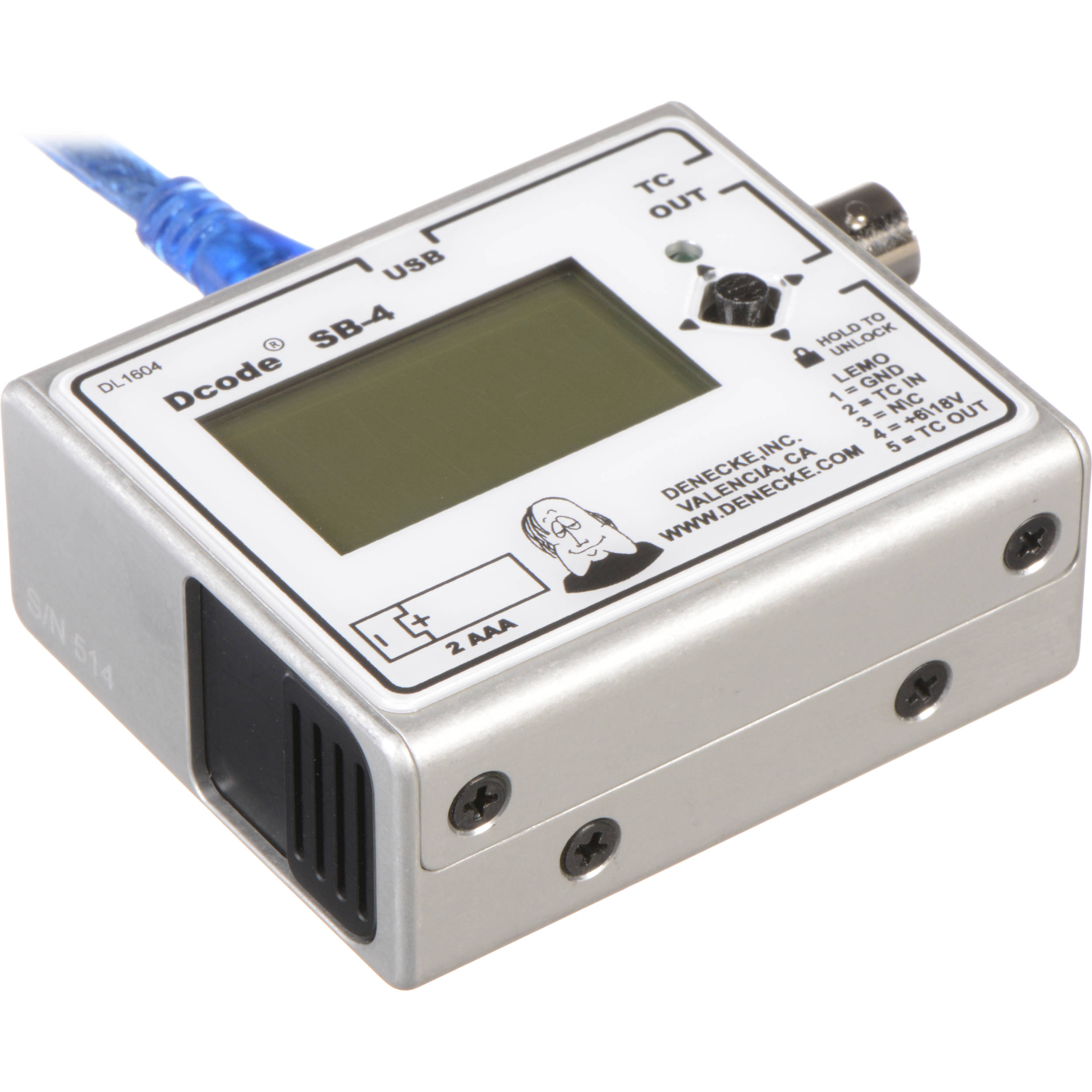 Denecke Dcode SB-4 Syncbox Timecode Generator