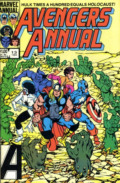 The Avengers Annual 13 In Memory Yet Green