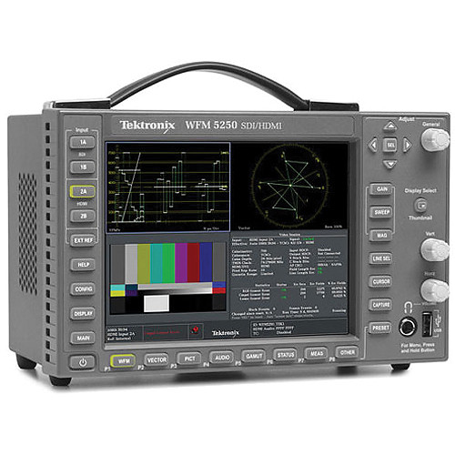 Tektronix WFM5250 SDI/HDMI Waveform Monitor