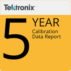 Tektronix 5-Year Calibration Data Report for WFM5250 Waveform Monitors