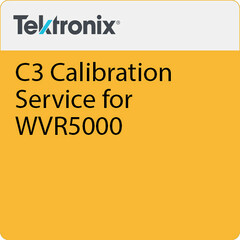Tektronix C3 Calibration Service for WVR5000