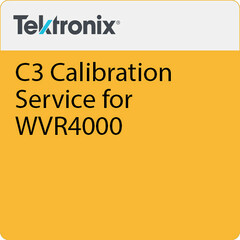 Tektronix C3 Calibration Service for WVR4000