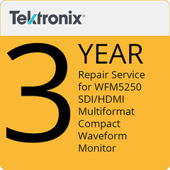 Tektronix 3-Year Extended Warranty for WFM5250 Monitors