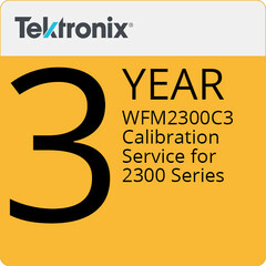 Tektronix 3-Year Calibration Service for WFM2300