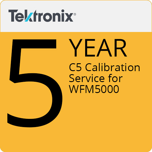 Tektronix C5 Calibration Service for WFM5000