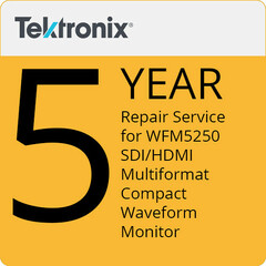 Tektronix 5-Year Extended Warranty for WFM5250 Monitors