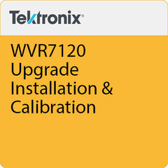 Tektronix WVR7120 Upgrade Installation & Calibration