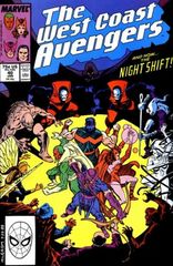 Avengers West Coast Vol. 2 40 And Now The... Night Shift!