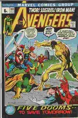 The Avengers Vol. 1 101 Five Dooms To Save Tomorrow!