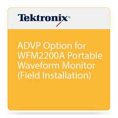Tektronix ADVP Option for WFM2200A Portable Waveform Monitor (Field Installation)