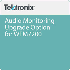 Tektronix Audio Monitoring Upgrade Option for WFM7200