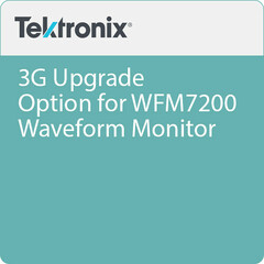 Tektronix 3G Upgrade Option for WFM7200 Waveform Monitor