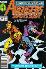 Avengers Spotlight 26 Acts Of Vengeance Prologue: Tales From The Vault