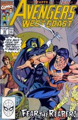 Avengers West Coast Vol. 2 65 The Reaper And The Robot Part 1: Whatsoever A Man Soweth...