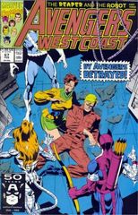 Avengers West Coast Vol. 2 67 The Reaper And The Robot Part 3: Converging Trajectories