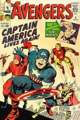 The Avengers Vol. 1 4 A Captain America Joins... The Avengers!