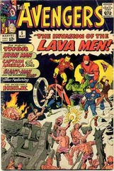 The Avengers Vol. 1 5 The Invasion Of The Lava Men!