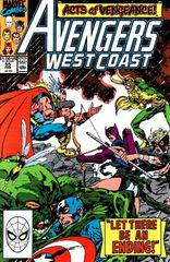 Avengers West Coast Vol. 2 55 Acts Of Vengeance The Breaking Strain