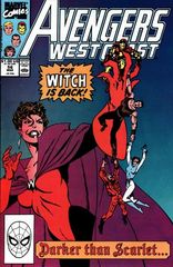 Avengers West Coast Vol. 2 56 Darker Than Scarlet Reunion