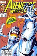 Avengers West Coast Vol. 2 89 Ultron Unbound!!!