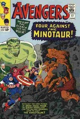 The Avengers Vol. 1 17 Four Against The Minotaur!