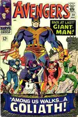 The Avengers Vol. 1 28 Among Us Walks... A Goliath!