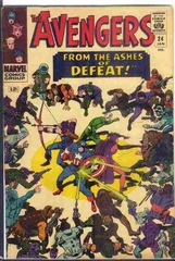 The Avengers Vol. 1 24 From The Ashes Of Defeat  !