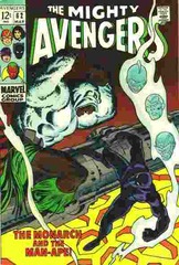 The Avengers Vol. 1 62 The Monarch And The Man Ape!