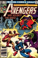 The Avengers Vol. 1 220 War Against The Gods!