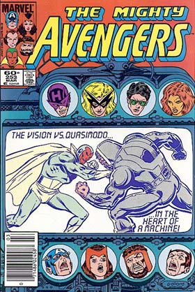 The Avengers Vol. 1 253 Conquering Vision