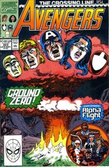 The Avengers Vol. 1 323 The Crossing Line Part 5: One Worlds Not Enough For All Of Us