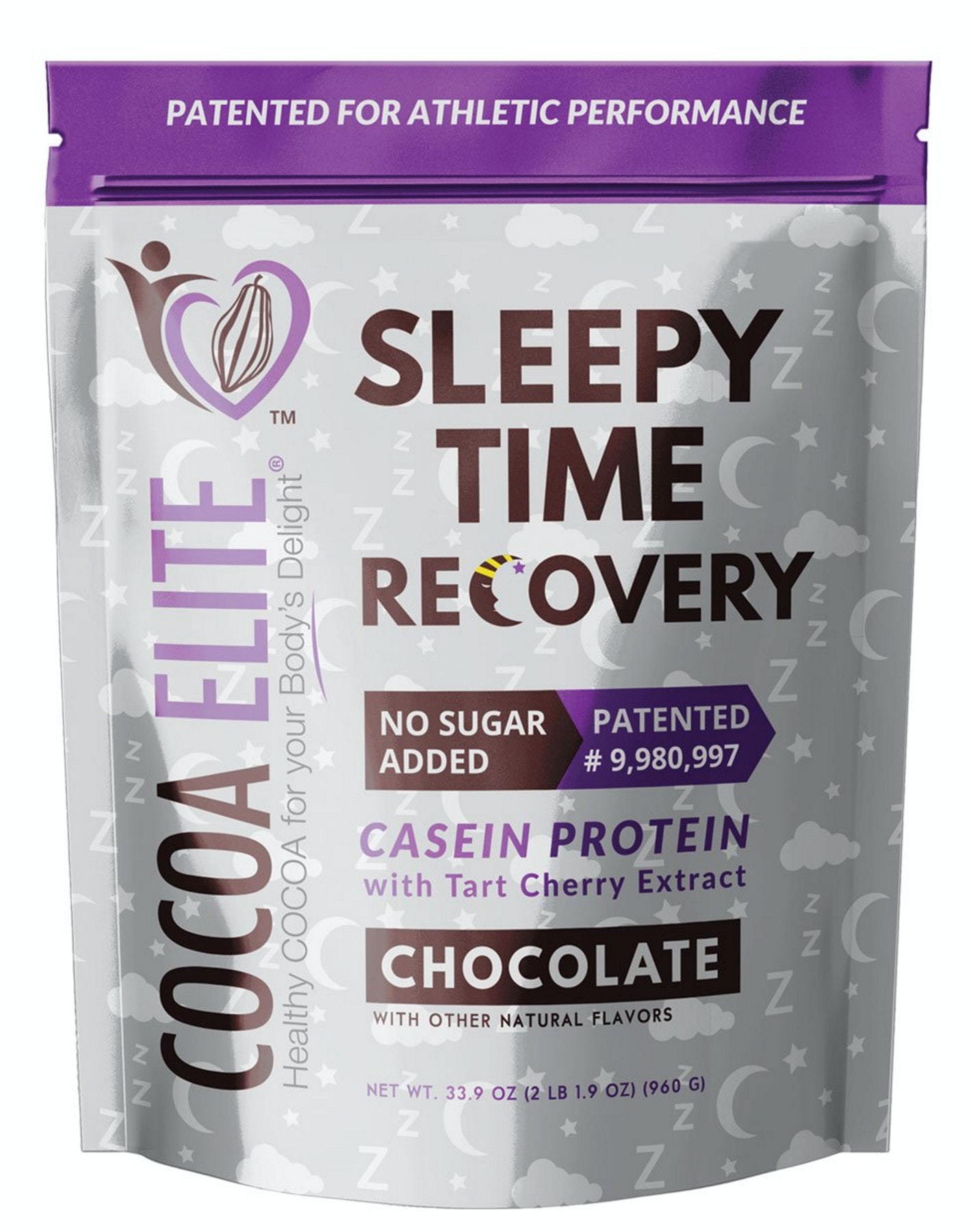 CocoaElite Sleepy Time Recovery - Chocolate Flavor