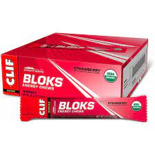 Clif Bar Clif Bloks Chews Strawberry BOX 18 2022