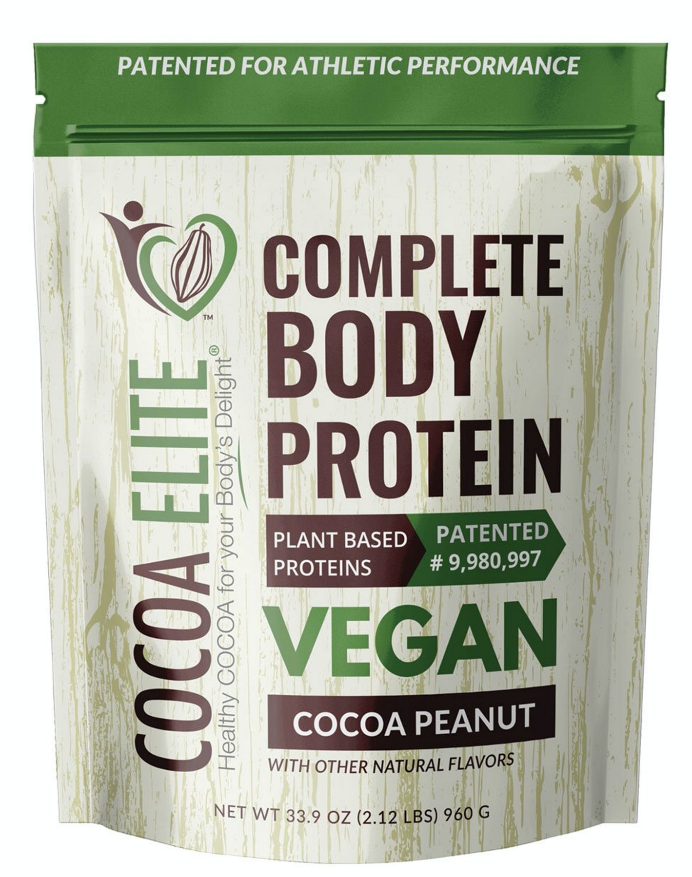 CocoaElite Vegan Protein - Cocoa Peanut