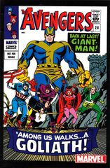 The Avengers Vol. 1 28 B Among Us Walks... A Goliath!