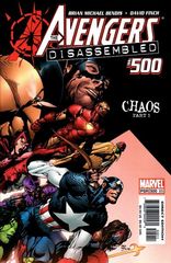 The Avengers Vol. 3 500 A/85 Avengers Disassembled   Chaos Part 1