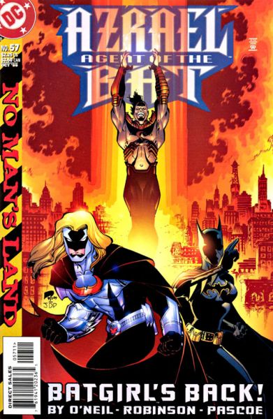 Azrael 57 Batman: No Mans Land Scratched Out!