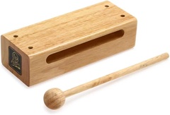 Latin Percussion Aspire Series Wood Block with Striker - Small