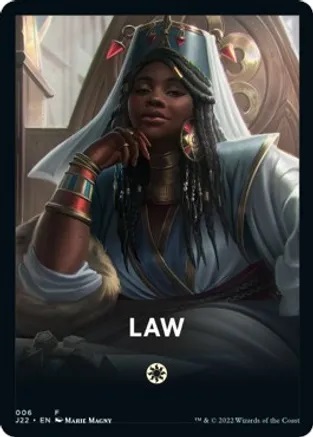 Law Theme Card