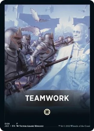 Teamwork Theme Card